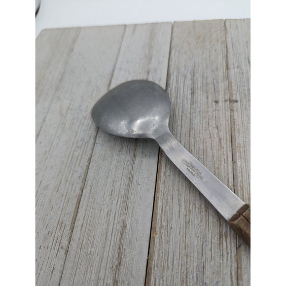 Nevco Stainless Steel Ice Cream Spade Scoop Wood Handle 9 1/2" - Picture 6 of 8